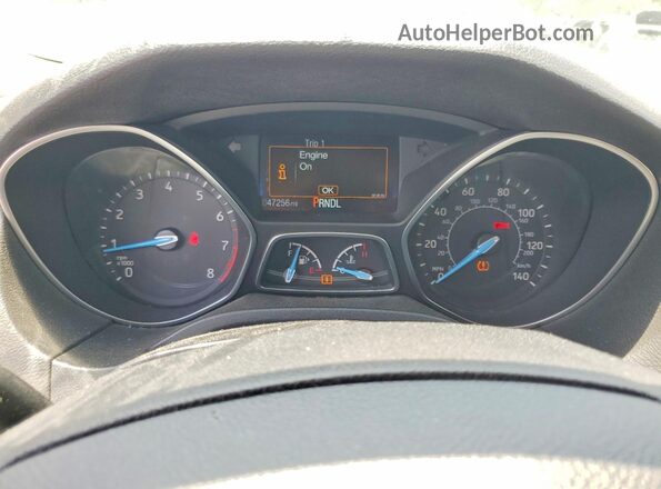 1FADP3E23JL275151 2018 FORD FOCUS Black Սարքավորումների վահանակի տեսք