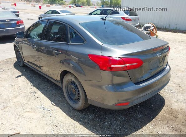 1FADP3E23JL287915 2018 FORD FOCUS Gray Rear left