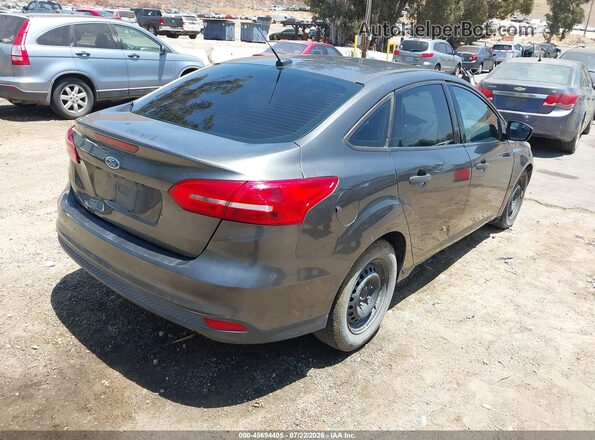 1FADP3E23JL287915 2018 FORD FOCUS Gray Rear right