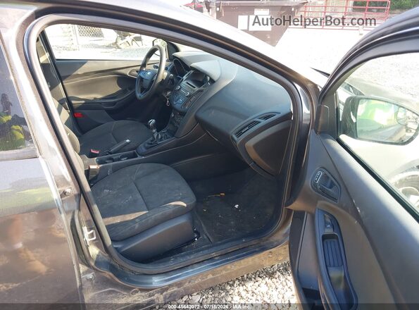 1FADP3E24GL336063 2016 FORD FOCUS Gray წინა სალონის ხედი