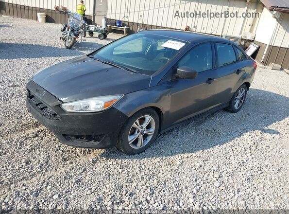 1FADP3E24GL336063 2016 FORD FOCUS Gray წინა მარცხენა ხედი სამი მეოთხედიდან