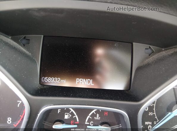 1FADP3E24HL283284 2017 FORD FOCUS Black Widok wnętrza 360 stopni