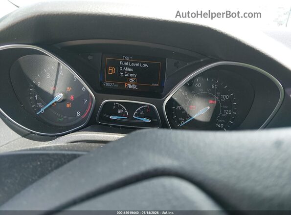 1FADP3E24HL314145 2017 FORD FOCUS Белый Вид задних сидений