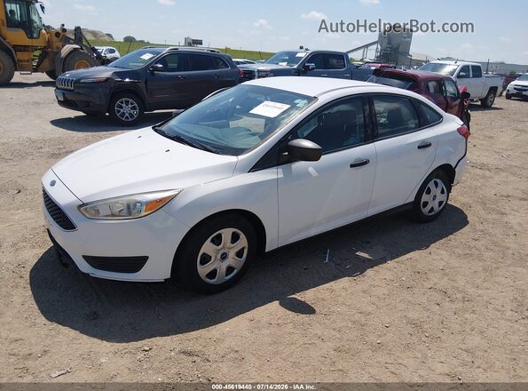 1FADP3E24HL314145 2017 FORD FOCUS Белый Передняя левая четверть