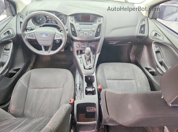 1FADP3E24HL322326 2017 FORD FOCUS Silver წინა პანელის ხედი