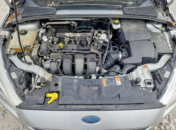 1FADP3E24HL322326 2017 FORD FOCUS Silver უკანა სალონის ხედი