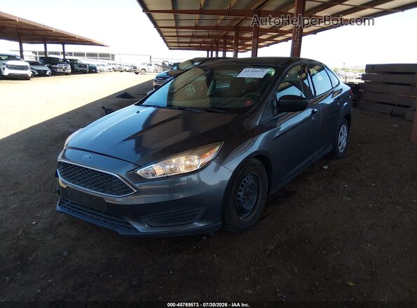1FADP3E24HL333424 2017 FORD FOCUS Gray Front left