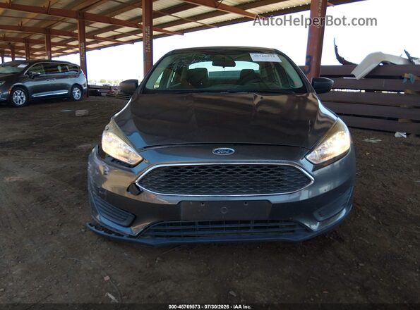 1FADP3E24HL333424 2017 FORD FOCUS Gray Instrument cluster view