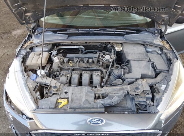1FADP3E24HL333424 2017 FORD FOCUS Gray Rear view