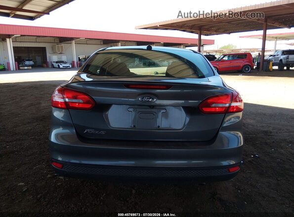 1FADP3E24HL333424 2017 FORD FOCUS Gray 