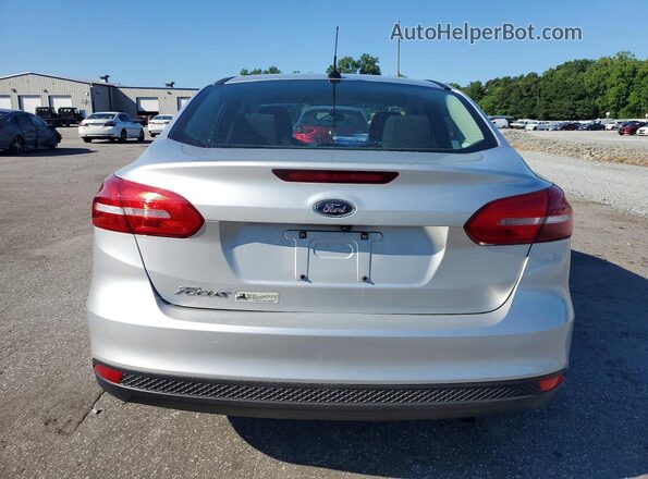 1FADP3E24JL202435 2018 FORD FOCUS Silver უკანა ხედი