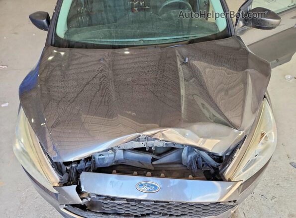 1FADP3E25GL251488 2016 FORD FOCUS Gray Սալոնի հետևի տեսք