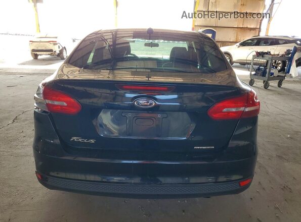1FADP3E25GL392044 2016 FORD FOCUS Black Вид ззаду