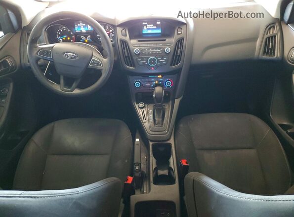 1FADP3E25GL392044 2016 FORD FOCUS Black Вид панелі приладів