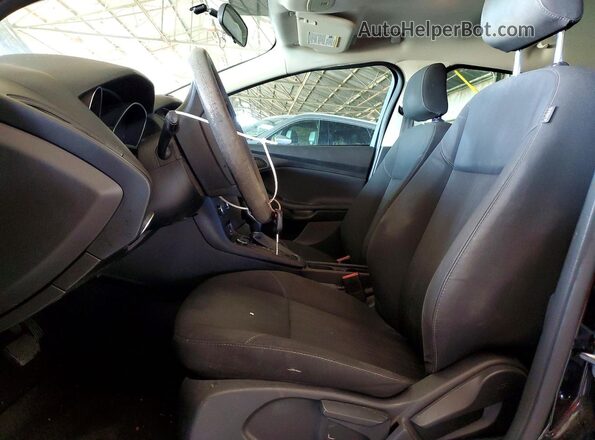 1FADP3E25GL392044 2016 FORD FOCUS Black Вид салону спереду