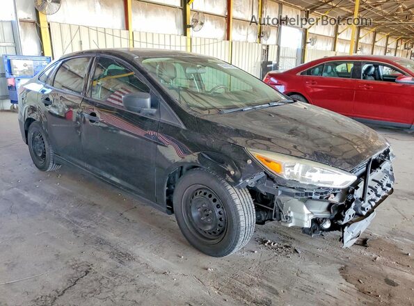 1FADP3E25GL392044 2016 FORD FOCUS Black Передня права чверть