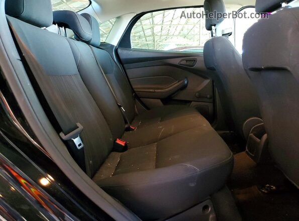 1FADP3E25GL392044 2016 FORD FOCUS Black Вид задніх сидінь