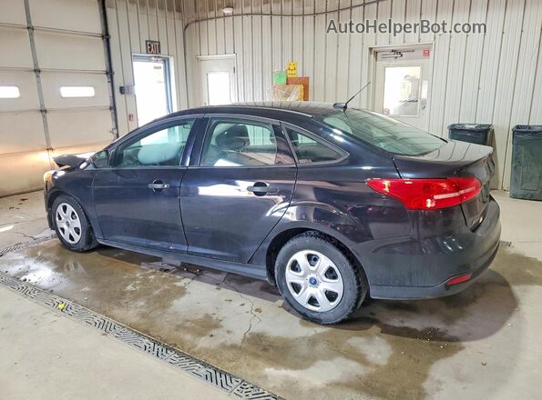 1FADP3E25HL220887 2017 FORD FOCUS Black Задня ліва чверть