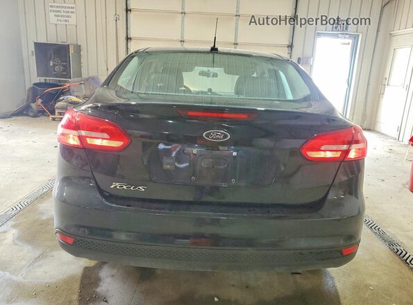 1FADP3E25HL220887 2017 FORD FOCUS Black Вид ззаду