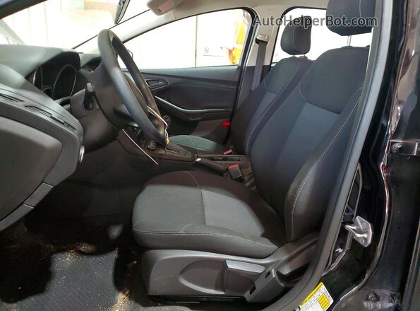 1FADP3E25HL220887 2017 FORD FOCUS Black Вид салону спереду