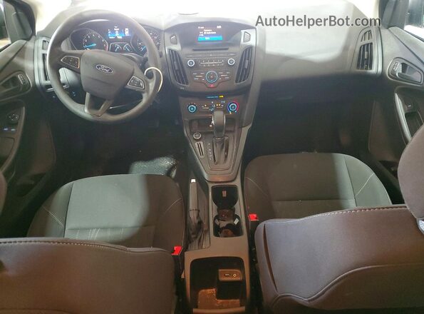 1FADP3E25HL220887 2017 FORD FOCUS Black Вид панелі приладів