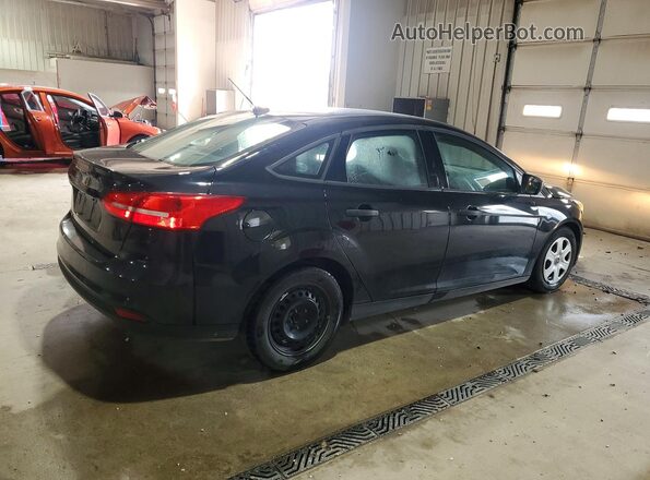 1FADP3E25HL220887 2017 FORD FOCUS Black Задня права чверть