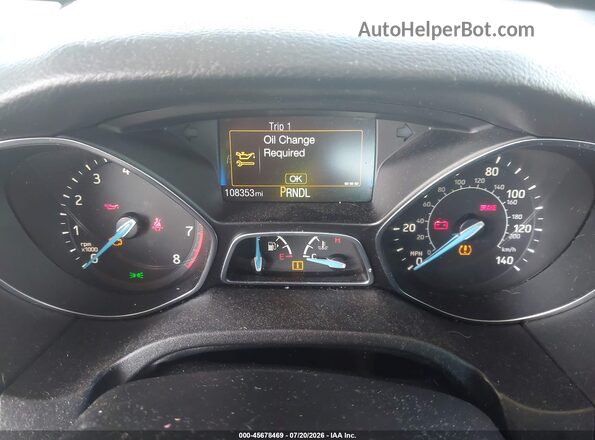 1FADP3E25JL208079 2018 FORD FOCUS Silver Vista de los asientos traseros