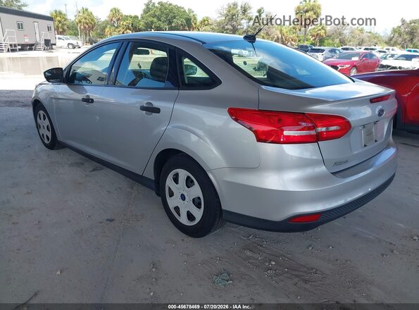 1FADP3E25JL208079 2018 FORD FOCUS Silver Trasero izquierdo