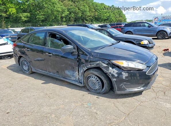 1FADP3E25JL284837 2018 FORD FOCUS Black Передня права чверть