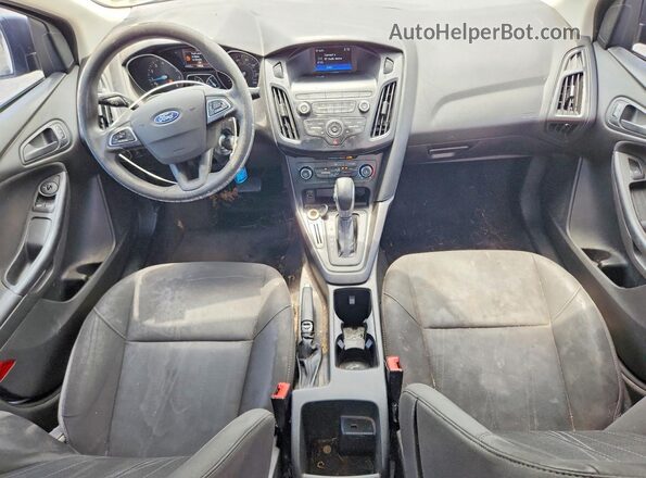 1FADP3E25JL299290 2018 FORD FOCUS White Dashboard view