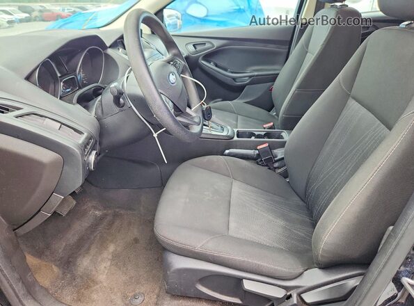 1FADP3E26JL271336 2018 FORD FOCUS Black Widok wnętrza z przodu