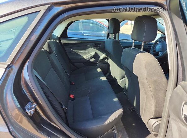 1FADP3E26JL309549 2018 FORD FOCUS Gray Вид задніх сидінь