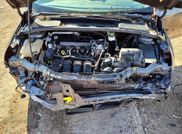 1FADP3E26JL309549 2018 FORD FOCUS Gray Вид задньої частини салону