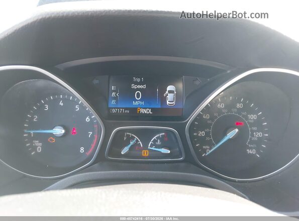 1FADP3E27GL254974 2016 FORD FOCUS Black Widok tylnych siedzeń