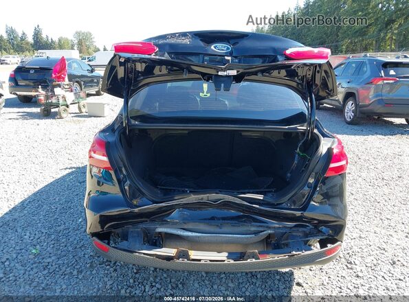 1FADP3E27GL254974 2016 FORD FOCUS Black Widok z przodu
