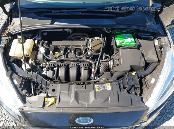 1FADP3E27GL254974 2016 FORD FOCUS Black Widok z tyłu