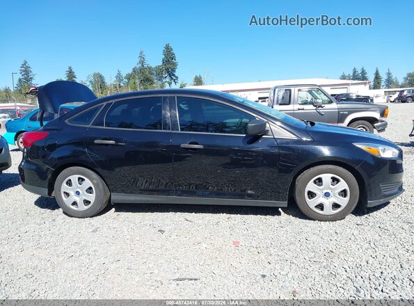 1FADP3E27GL254974 2016 FORD FOCUS Black Widok wnętrza z tyłu