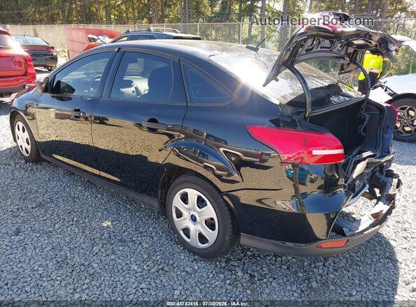 1FADP3E27GL254974 2016 FORD FOCUS Black Tył lewy