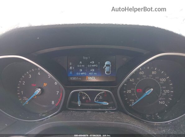 1FADP3E27GL379229 2016 FORD FOCUS Серый Вид задних сидений