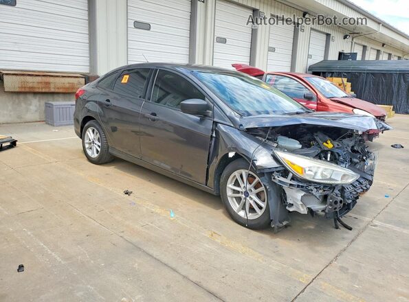 1FADP3E27HL203766 2017 FORD FOCUS Gray Передня права чверть