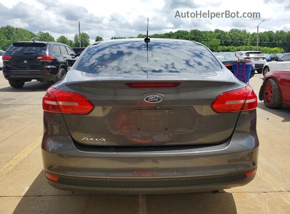 1FADP3E27HL203766 2017 FORD FOCUS Gray Вид ззаду