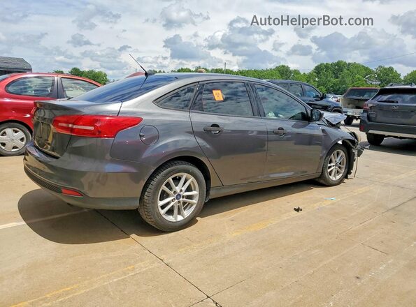 1FADP3E27HL203766 2017 FORD FOCUS Gray Задня права чверть