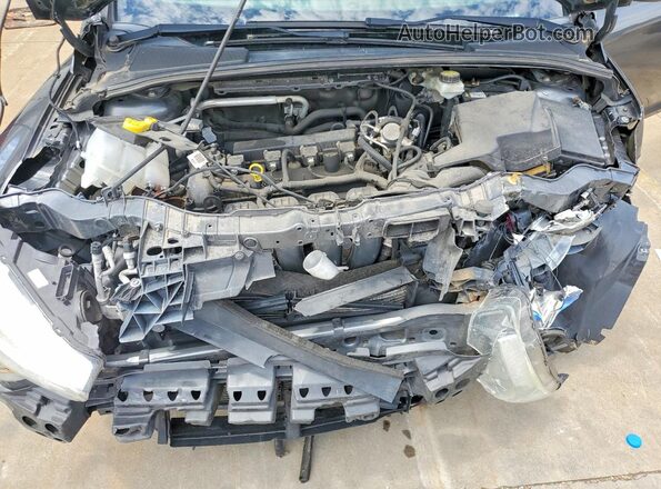 1FADP3E27HL203766 2017 FORD FOCUS Gray Вид задньої частини салону