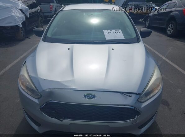 1FADP3E27HL317024 2017 FORD FOCUS Silver წინა პანელის ხედი
