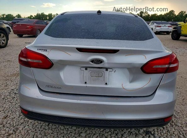 1FADP3E27HL348340 2017 FORD FOCUS Silver უკანა ხედი