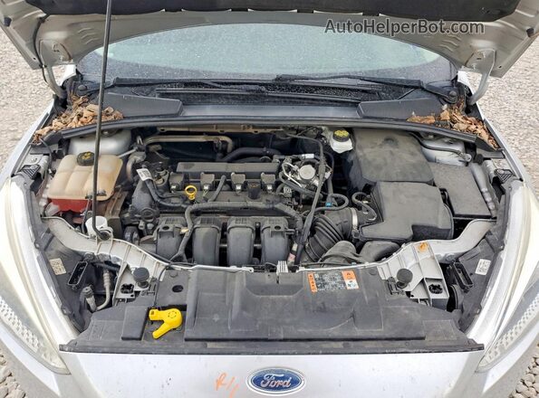 1FADP3E27HL348340 2017 FORD FOCUS Silver ძრავის განყოფილების ხედი