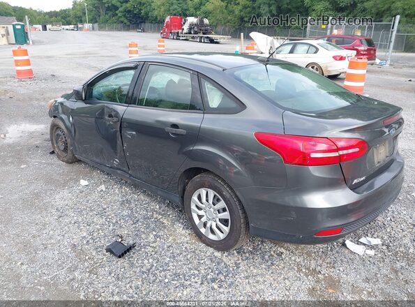 1FADP3E27JL255680 2018 FORD FOCUS Gray Հետևի ձախ