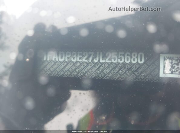 1FADP3E27JL255680 2018 FORD FOCUS Gray Շարժիչի բաժամունքի տեսք