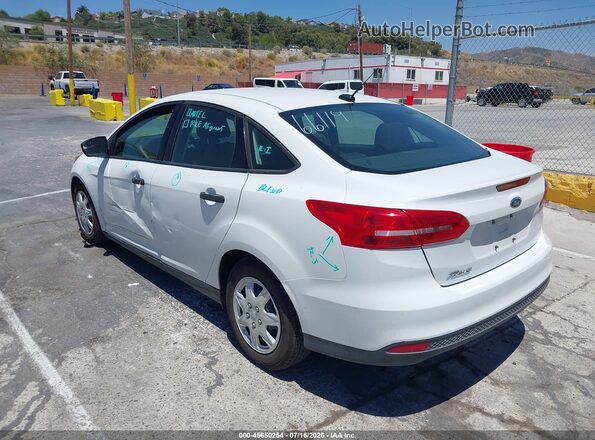 1FADP3E27JL292874 2018 FORD FOCUS White Trasero izquierdo