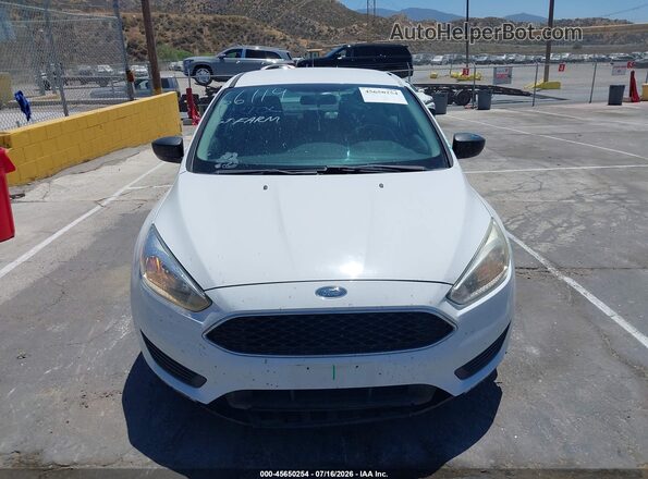 1FADP3E27JL292874 2018 FORD FOCUS White Vista del cuadro de instrumentos